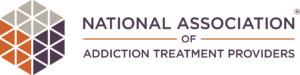 A green banner with the words national association of infection treatment centers.