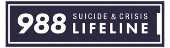 A blue and white sign that says " suicide is life ".